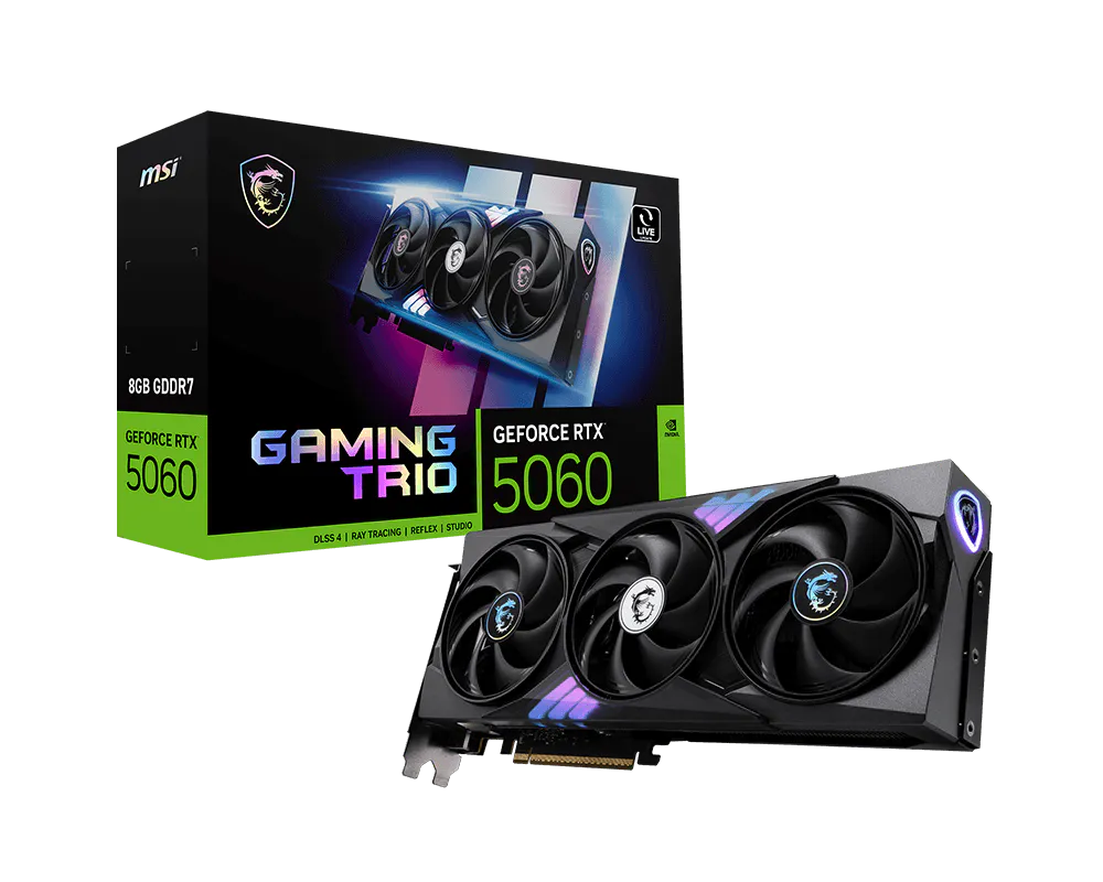 MSI GeForce RTX 5060 8G GAMING TRIO